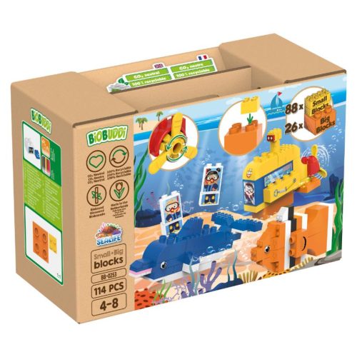 BiOBUDDi® BB-0253 | bio építőjáték | Víz alatti kaland