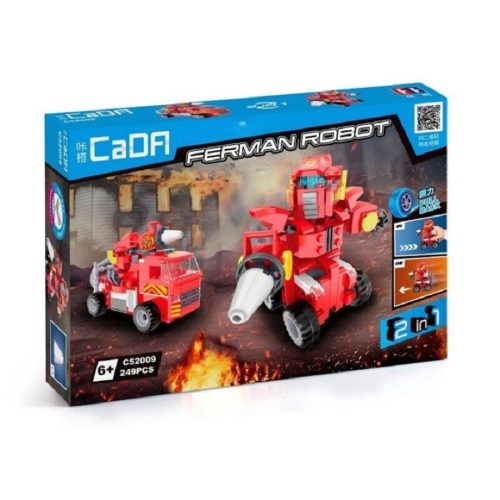 CaDA® C52009W - Ferman 2 az 1-ben robot vagy tűzoltóautó