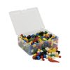 Q-BRiCKS® | 300 db-os vegyes építőkocka készlet alapszínekben (alapkockák)