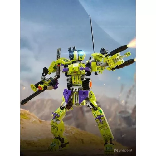 QMAN® 42203 - 4 az 1-ben Pioneer harcos robot