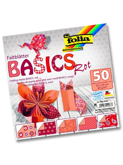 Origami FOLIA BASICS 20x20 PIROS