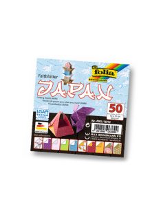 Folia origami papír"japan"10x10cm vegyes 50ív