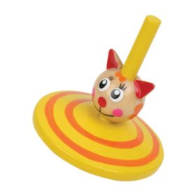 Pörgettyű állatfejes (cica)