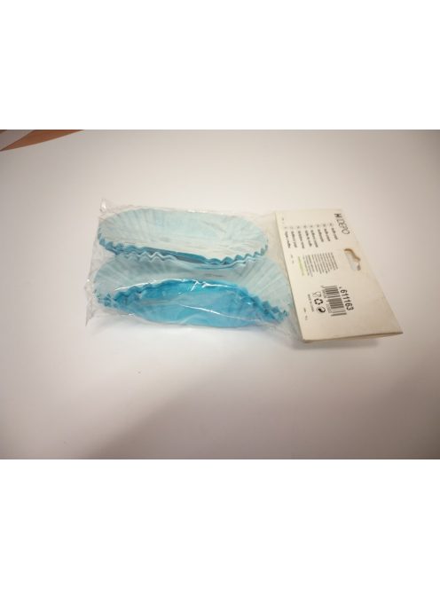 Muffin papír színes 8x12cm 50db/cs V.kék