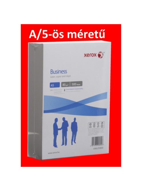 A/5 Fénymásolópapír XEROX BUSINESS 80g (500ív/csg)