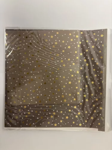 Karácsonyi HEYDA Origami papír barna