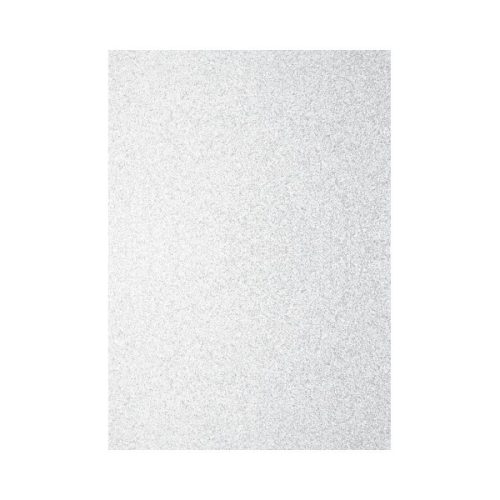 Karton HEYDA A/4 200g csillámos fehér