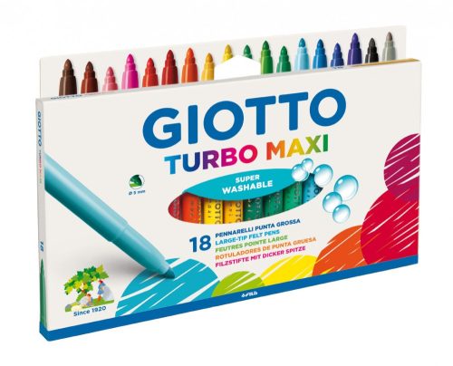 Filckészlet GIOTTO 18 db-os vastag turbo maxi