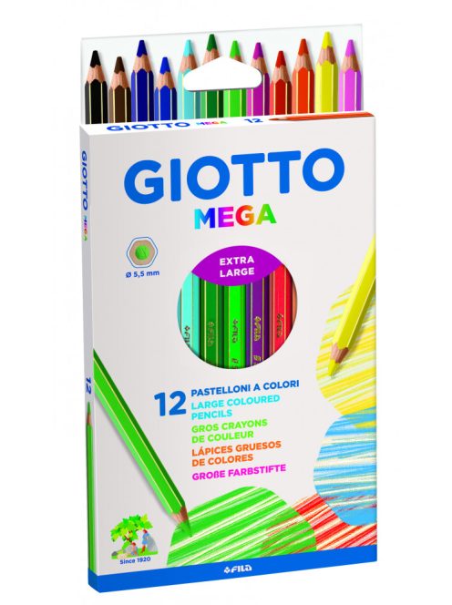 Színes ceruza 12-es Giotto Mega 