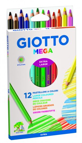 Színes ceruza 12-es Giotto Mega