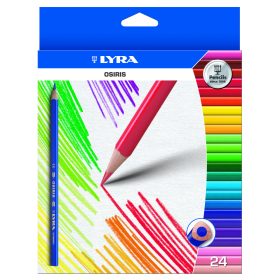 Színes ceruza 24-es  Osiris háromszögletű