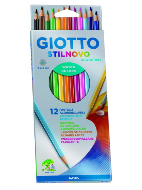 Színes ceruza 12-es Giotto Stilnovo aquarell