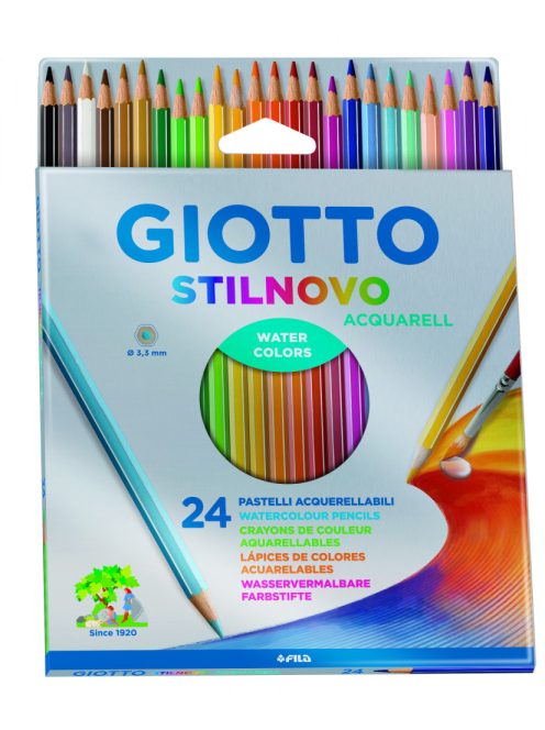 Színes ceruza 24-es Giotto Stilnovo aquarell