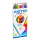 Színes ceruza GIOTTO Stilnovo 12db-os 6 szögletű