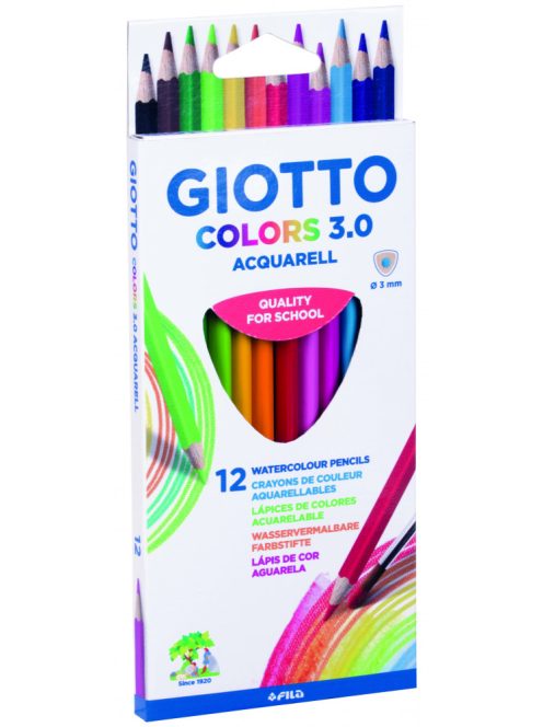 Színes ceruza 12-es Giotto Colors 3.0 aquarell 