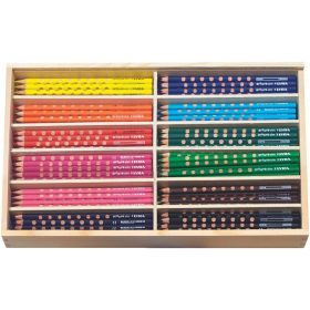 Színes ceruza Groove Slim 144 db-os fadobozban