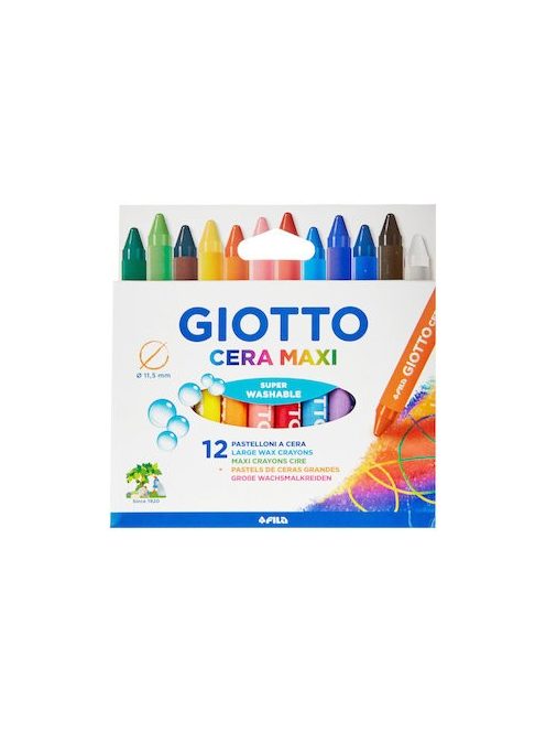 Zsírkréta GIOTTO Cera Maxi 12-es