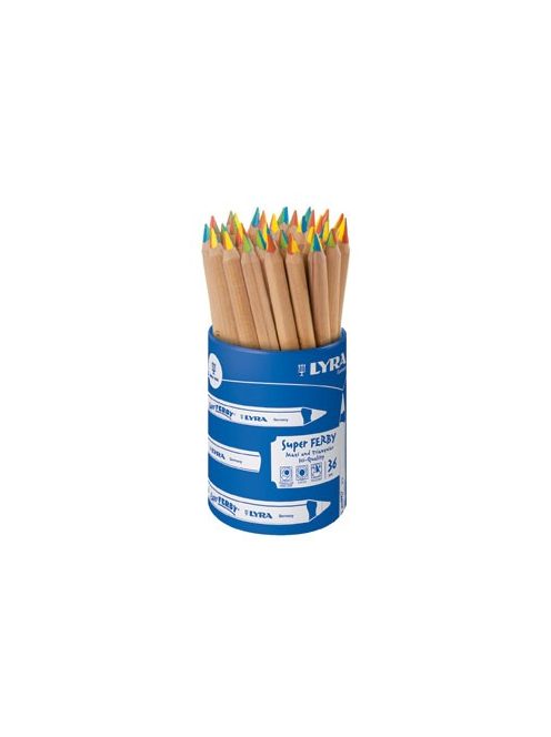 Színes ceruza LYRA Super Ferby 4színű