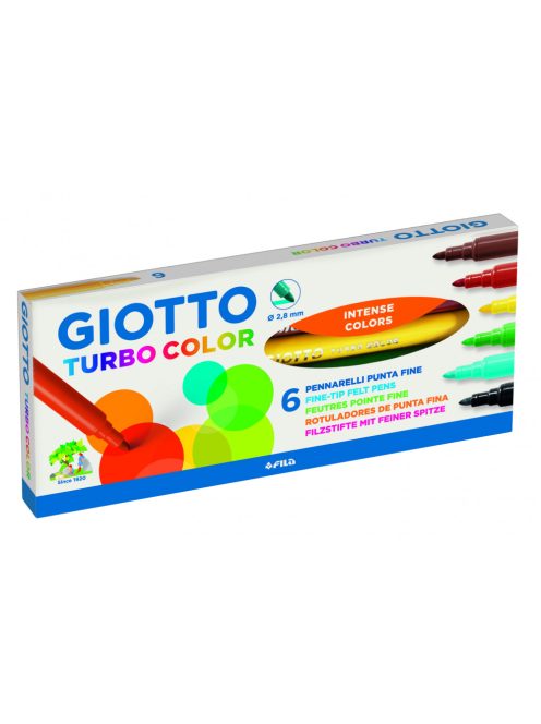Filckészlet 6-os Giotto Turbo Color
