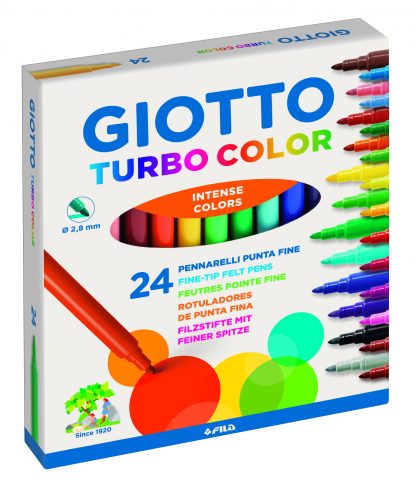 Filckészlet 24-es Giotto Turbo Color