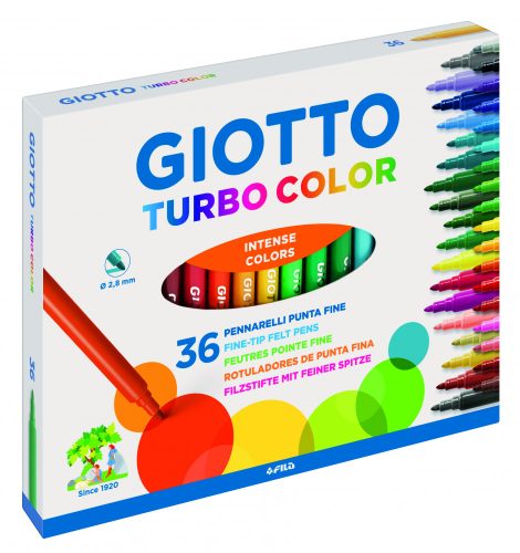 Filckészlet 36-os Giotto Turbo Color