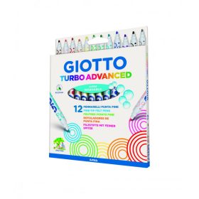   Filckészlet 12-es Giotto Turbo Advanced szuper könnyen kimosható (új)