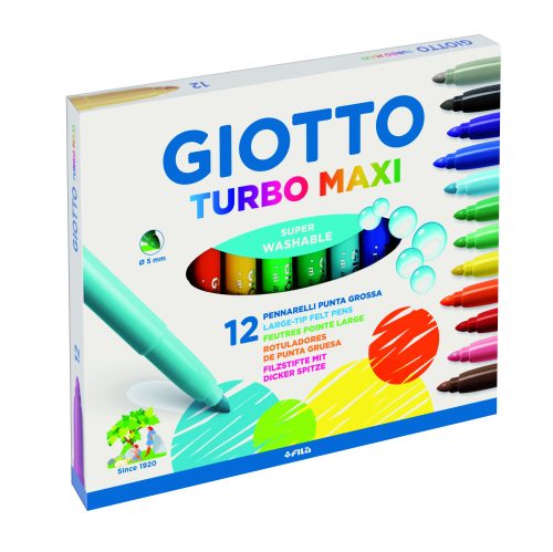 Filckészlet 12-es Giotto Turbo Maxi