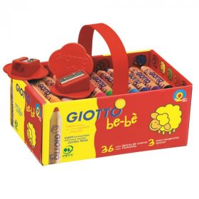   Színes ceruza készlet Giotto Be-Bé 36 db iskola pack + 3 hegyező