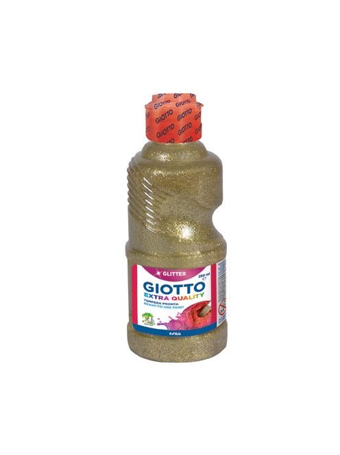 Tempera GIOTTO 250ml GLITTERES ARANY