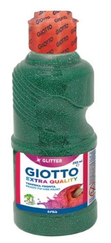 Tempera GIOTTO 250ml GLITTERES ZÖLD