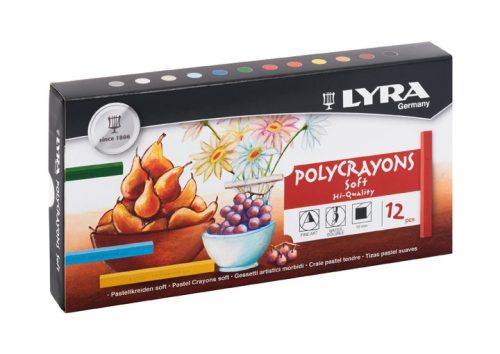 Porpasztel LYRA Polycrayon  12db
