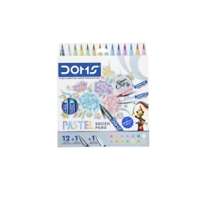   Ecsetfilc 14 db-os készlet (12szín+ 1 ezüst + szíkeverő toll) DOMS (FILA)