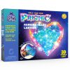 PRISMIC™ 3D Puzzle LED lámpa - Függő szív