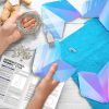 PRISMIC™ 3D Puzzle LED lámpa - Függő szív