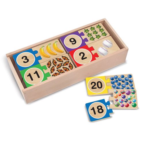 Számpárositó puzzle, Melissa & Doug