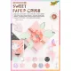 Mintás papírtömb SWEET PAPER CRUSH, glitteres, A/4, 12 lap, 12 minta - Folia