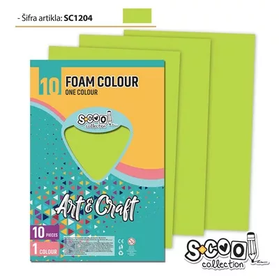 Dekorgumi A/4 v.zöld SC1204
