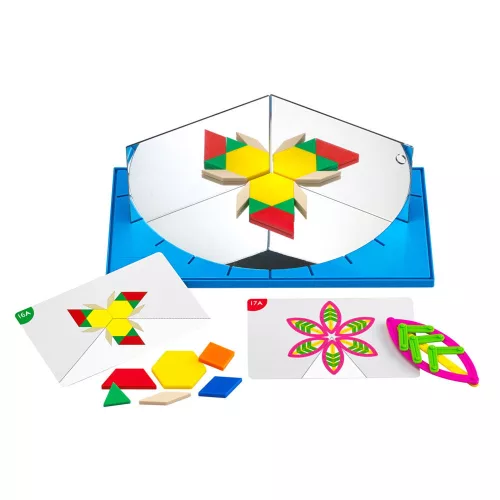 Junior Geoland, STEM készlet tükrökkel és sablonokkal