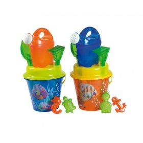 Maxi homokozó készlet - átlátszó, halas mintával