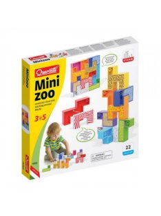 Mini Zoo Formaillesztő játék - Állatok - 9 részes
