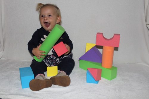 EVA-NAGYMÉRETŰ szivacsos építő  50db-os