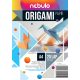 Origamipapír, A4, 20 lapos, 80g, vegyes színek, Nebulo 