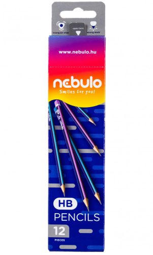 Grafitceruza HB-s, 12 db/doboz, Nebulo
