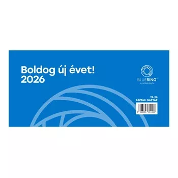 Asztali naptár TA-24 2026. Bluering®