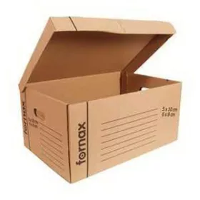   Archiváló konténer FORNAX, 540x360x253mm, felhajtható záró fedéllel