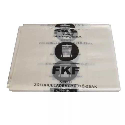 Szemeteszsák/zöldhulladék gyűjtő zsák biológiailag lebomló 120 liter