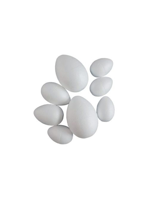 Polisztirol tojás 8 cm