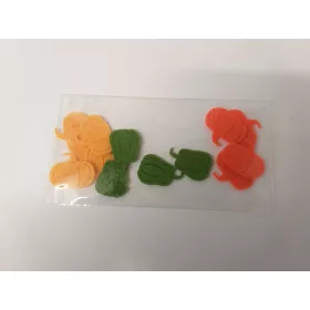 Filcfigura - Mini tök, vegyes (12 db/cs)