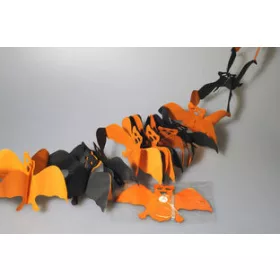 Halloween lampion Denevér 3m